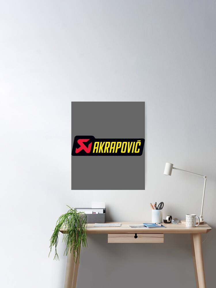 AKRAPOVIC EXHAUST LOGO Sticker for Sale by sinilagi