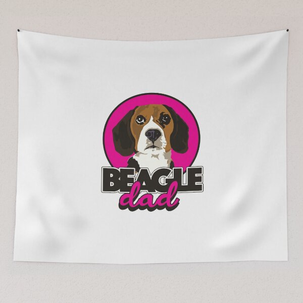 Item preview, Beagle Dad - Magenta designed and sold by iggystardust.