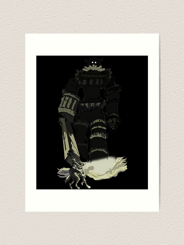 Shadow Of The Colossus Inspired Art Painting - AI Generated Art Poster for  Sale by Vault256