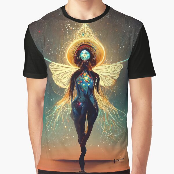Footsteps in the Stars Graphic T-Shirt