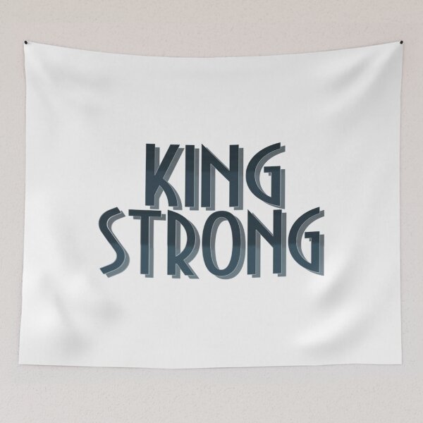 Aperçu de l'œuvre King Strong, Parody Logo Tri-blend créée et vendue par JackaMorelli.