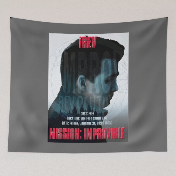 Item preview, Mission movie Impossible revolution poster Essential Art designed and sold by reJerrellOliver.