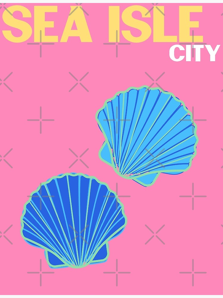 "SEA ISLE CITY" Poster for Sale by juliasantos5 Redbubble