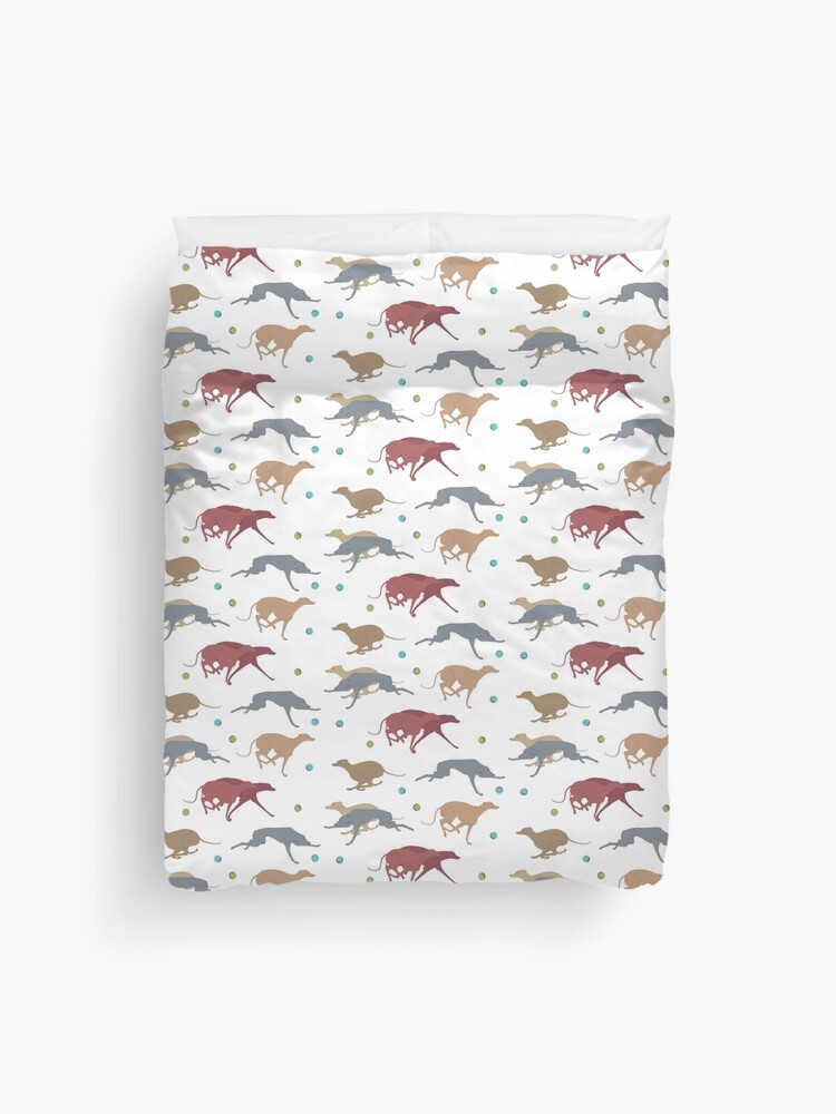 redbubble duvet covers lurchers greyhounds