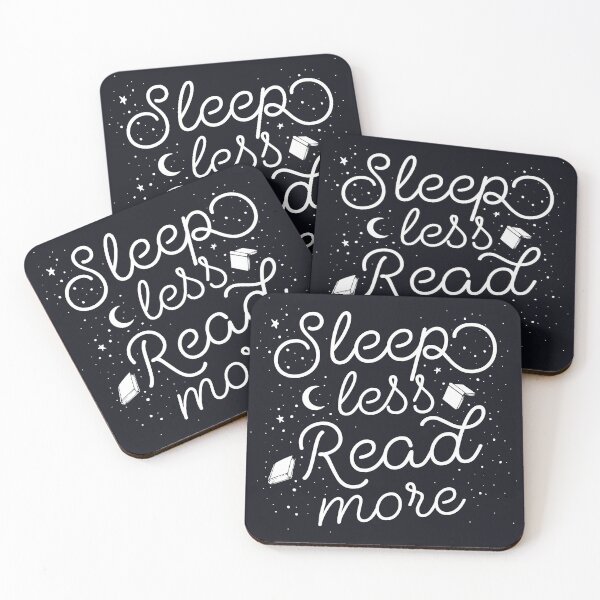Artikelvorschau, Sleep Less Read More entworfen und verkauft von enchantedshoppe.