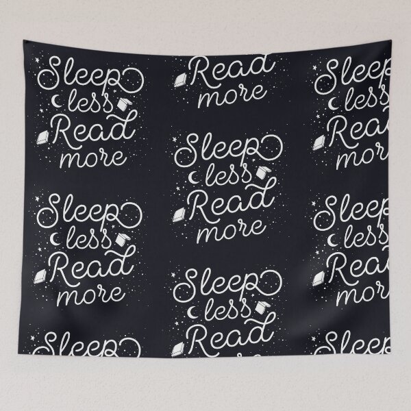 Artikelvorschau, Sleep Less Read More entworfen und verkauft von enchantedshoppe.