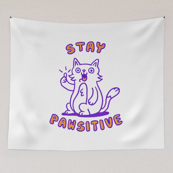 Artikelvorschau, Bleiben Sie Pawsitive, Pawsitive, Pawsitive Vibes entworfen und verkauft von graphic-genie.