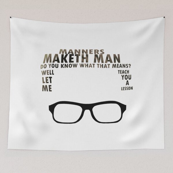 Item preview, Kingsman HarryGalahad Quote Essential designed and sold by JackaMorelli.