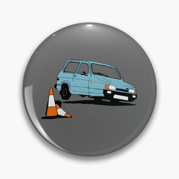Item preview, Alaska blue Reliant Robin designed and sold by LauraAnnSlough.