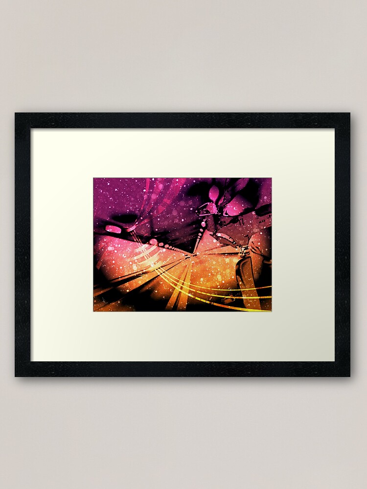 Alternate view of TUNNEL COVER Framed Art Print