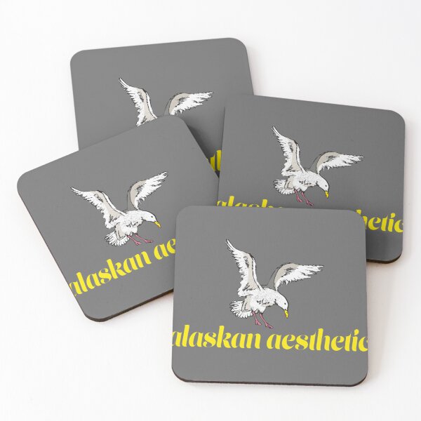 Item preview, Alaskan Aesthetic Gull Logo designed and sold by LauraAnnSlough.