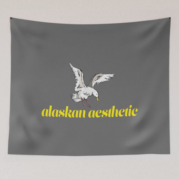 Item preview, Alaskan Aesthetic Gull Logo designed and sold by LauraAnnSlough.