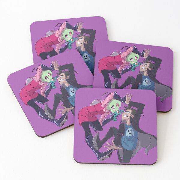 Item preview, Dib Membrane VS Invader ZIM - Transparent designed and sold by Spectra22.