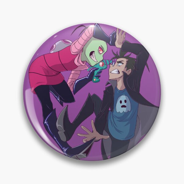 Item preview, Dib Membrane VS Invader ZIM - Transparent designed and sold by Spectra22.