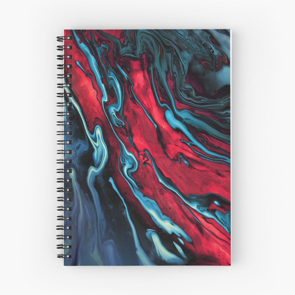 Item preview, Spiral Notebook designed and sold by RafaCollages.