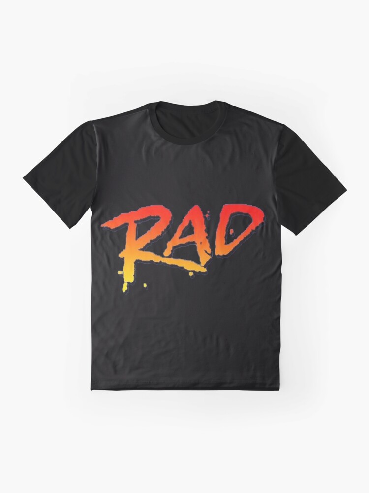 rad bmx movie t shirt