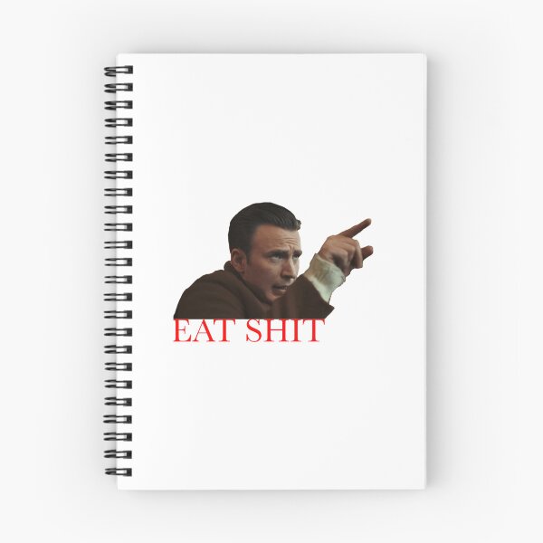 Item preview, Knives Out “Eat Shit” quote Ransom Drysdale  Essential designed and sold by JackaMorelli.