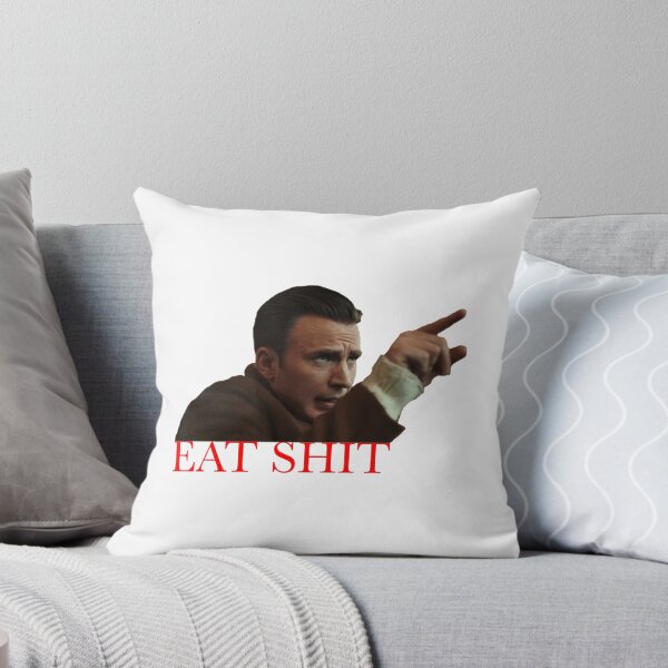 Item preview, Knives Out “Eat Shit” quote Ransom Drysdale  Essential designed and sold by JackaMorelli.