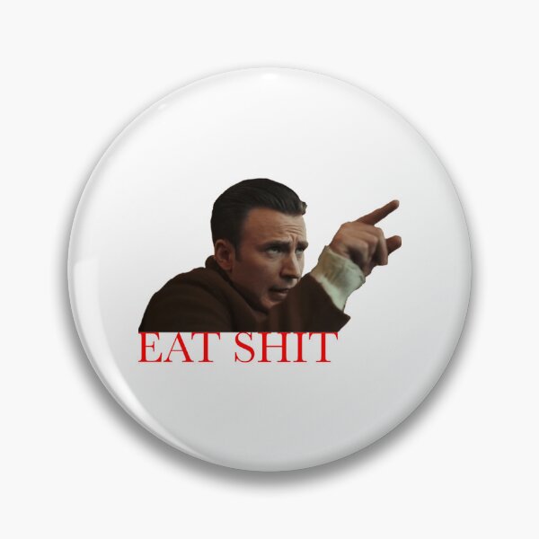 Artikelvorschau, Knives Out “Eat Shit” quote Ransom Drysdale  Essential entworfen und verkauft von JackaMorelli.