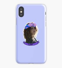 The 100 - Luna wearing a flower crown iPhone Case