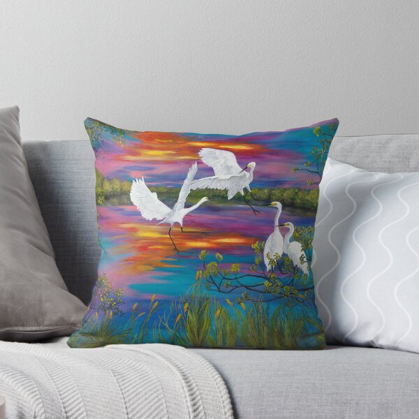Item preview, 'Dancing with Egrets' designed and sold by Jules Summers.