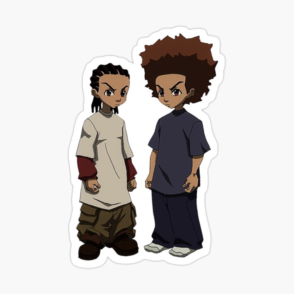 The Boondocks Huey and Riley Freeman RIP Grandpa Freeman