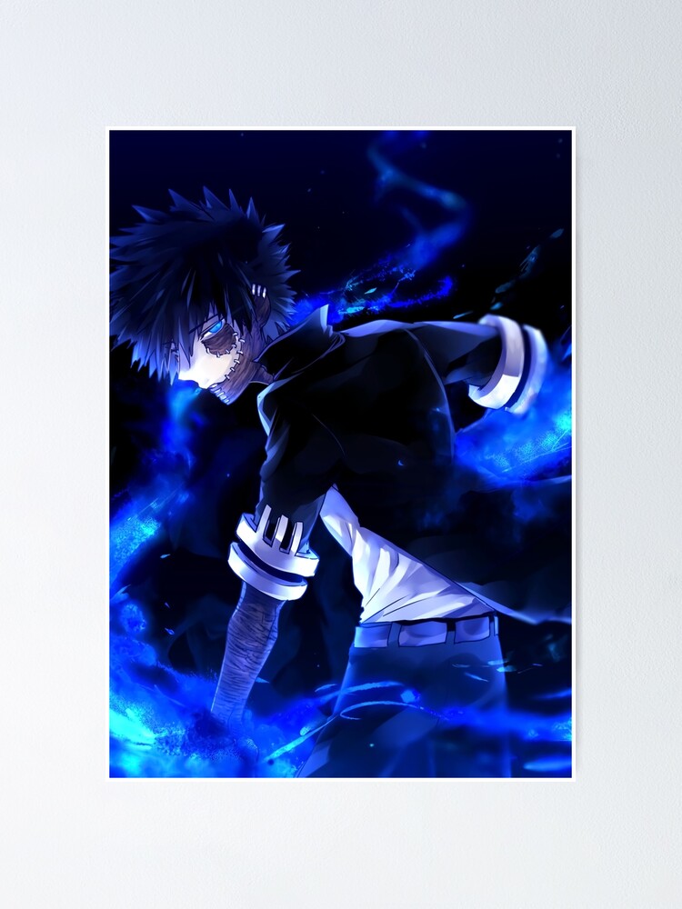 "Dabi My Hero Academia Epic Anime" Poster for Sale by delfinart Redbubble