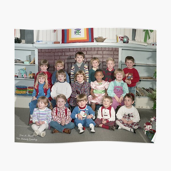 PHOTO1_1988 SPEEDWELL MONTESSORI, PADUCAH, KY Poster