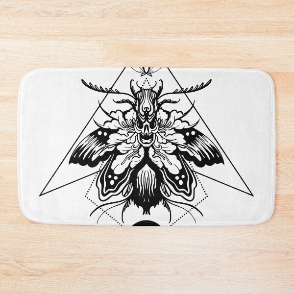 Item preview, War moth Black - 4 moths of the apocalypse designed and sold by CabbageNClouds.
