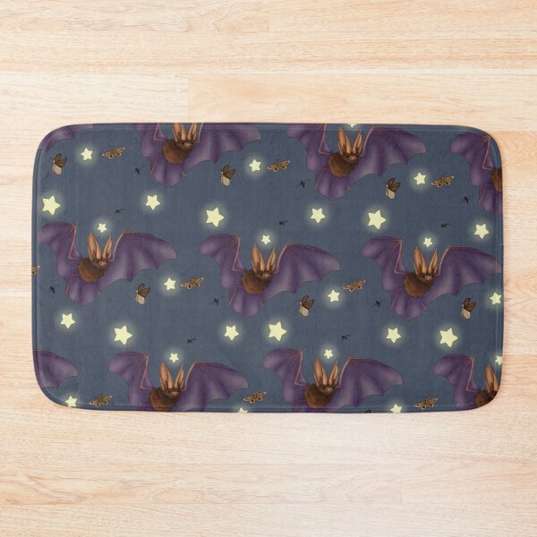 Item preview, Big eared bat night sky pattern designed and sold by Kai K.