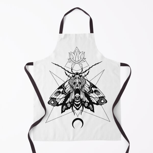 Item preview, Famine moth Black - 4 moths of the apocalypse designed and sold by CabbageNClouds.
