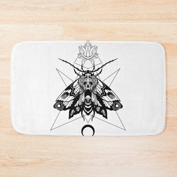 Item preview, Famine moth Black - 4 moths of the apocalypse designed and sold by CabbageNClouds.