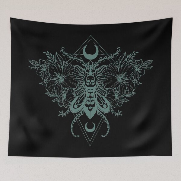 Item preview, Death moth - 4 moths of the apocalypse designed and sold by CabbageNClouds.