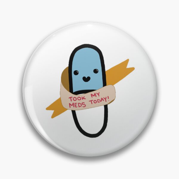 Item preview, took my meds today! designed and sold by thetanglesystem.