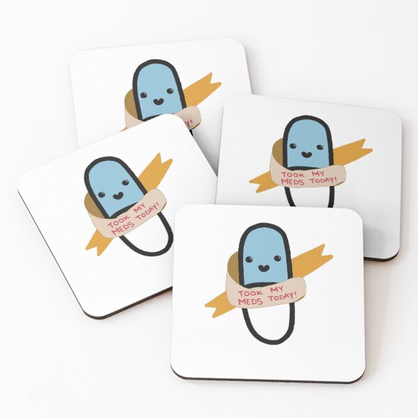 Item preview, took my meds today! designed and sold by thetanglesystem.