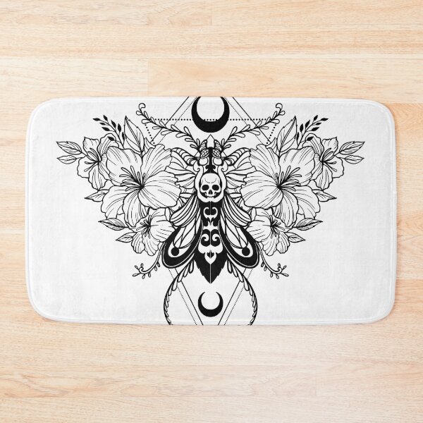 Item preview, Death moth Black - 4 moths of the apocalypse designed and sold by CabbageNClouds.
