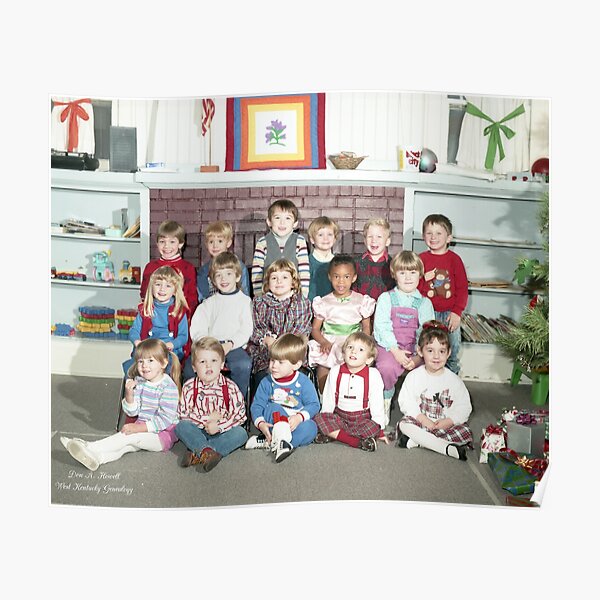 PHOTO 2_1988 SPEEDWELL MONTESSORI, PADUCAH, KY Poster