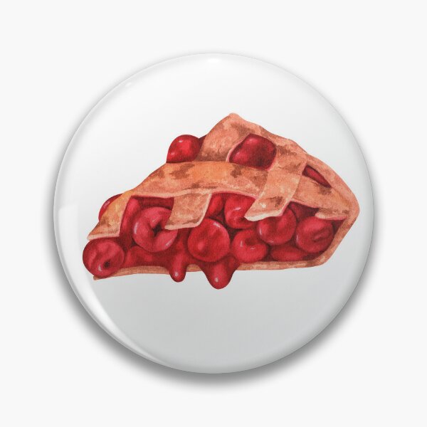 Item preview, Cherry pie. Watercolor illustration. designed and sold by Trilisti.