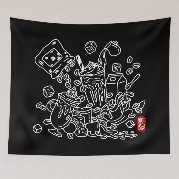 Item preview, Coffee (white) designed and sold by FanDoodle.