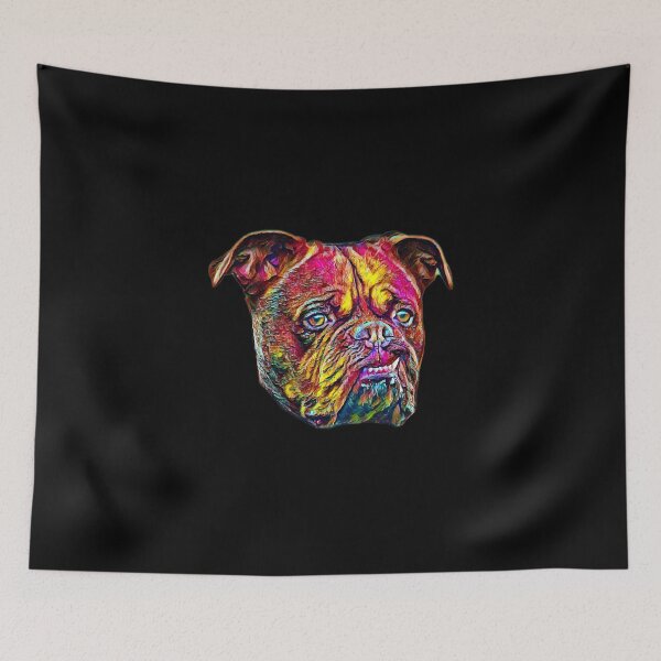 Item preview, Dogue De Bordeaux Pop Art Face designed and sold by NiftyTees.
