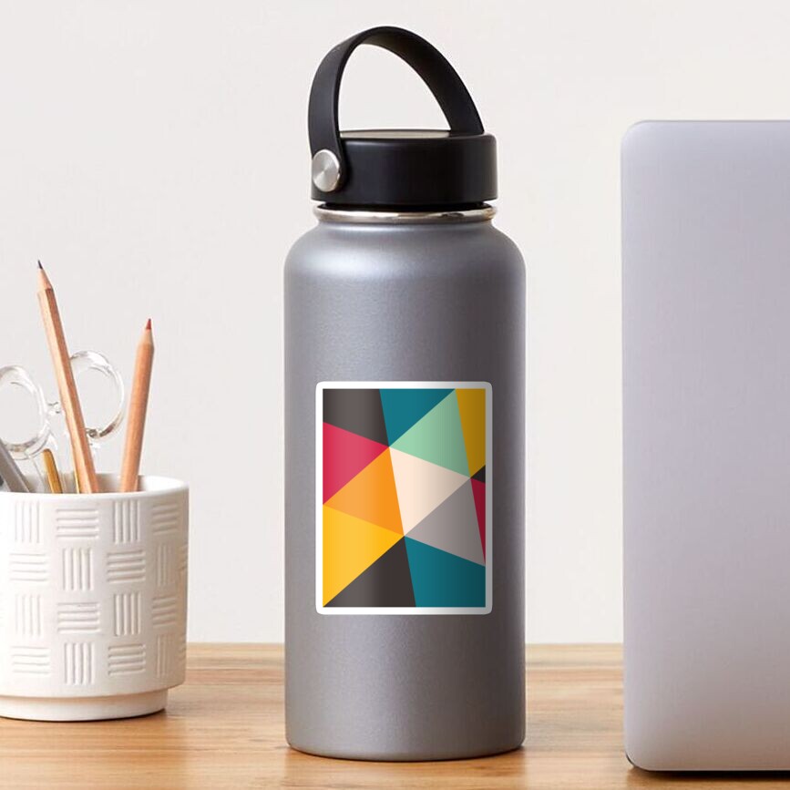 Colourful Geometric Triangles (2012) Sticker