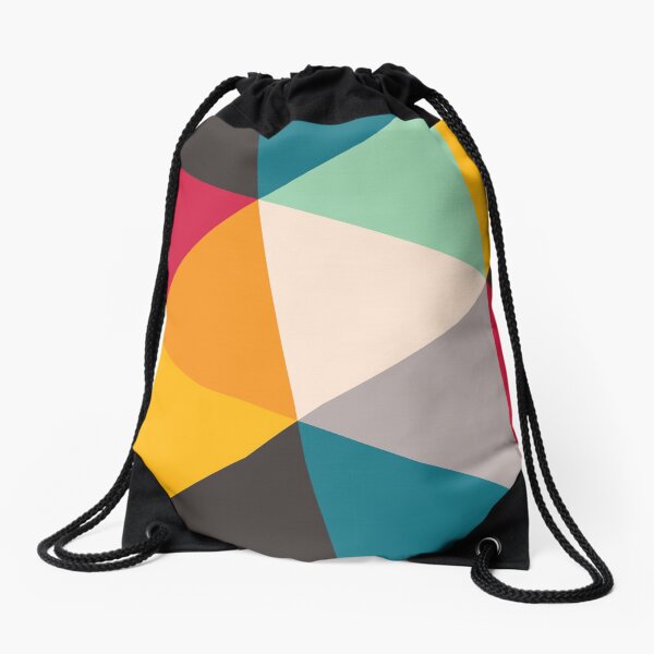 Aperçu de l'œuvre Triangles géométriques colorés (2012) créée et vendue par Geometric Patterns.