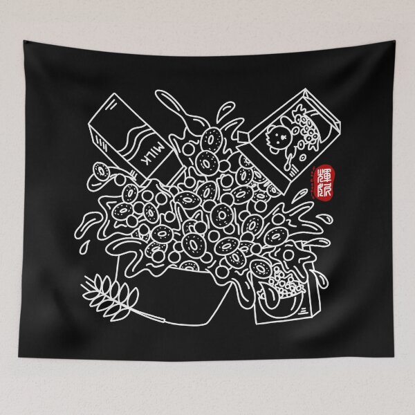 Item preview, Cereal (white) designed and sold by FanDoodle.