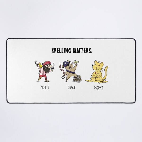 Item preview, Spelling Matters! Funny Cartoon Shirt for Language Lovers designed and sold by HalloMolly.