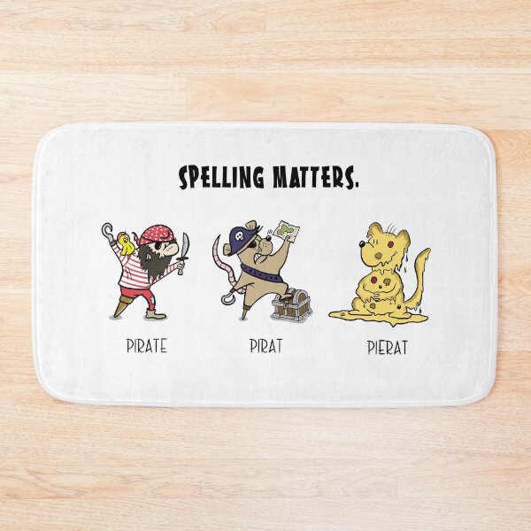 Item preview, Spelling Matters! Funny Cartoon Shirt for Language Lovers designed and sold by HalloMolly.
