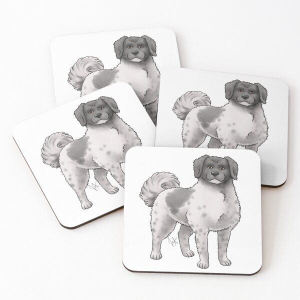 Item preview, Wetterhoun - Black and White designed and sold by Jennifer Stolzer.