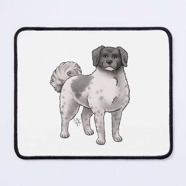 Item preview, Wetterhoun - Black and White designed and sold by Jennifer Stolzer.