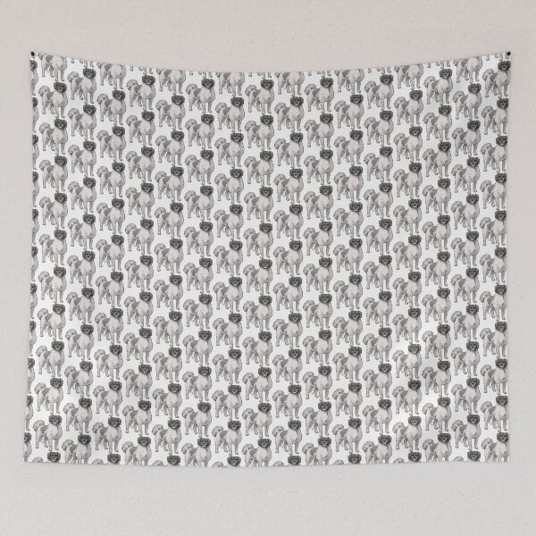 Item preview, Wetterhoun - Black and White designed and sold by Jennifer Stolzer.