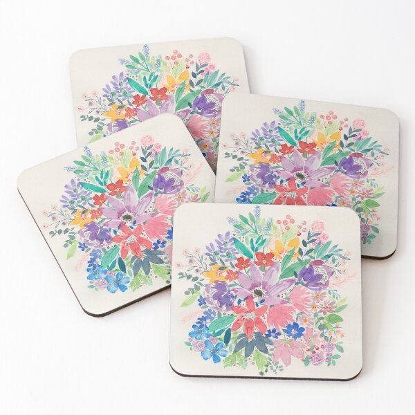 Item preview, Watercolour Florals designed and sold by pigmentandgrain.