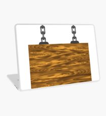wood sign Laptop Skin